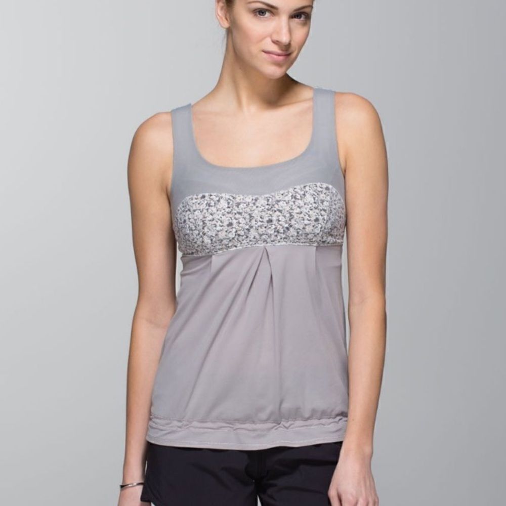 LULULEMON Floral Elevate Tank